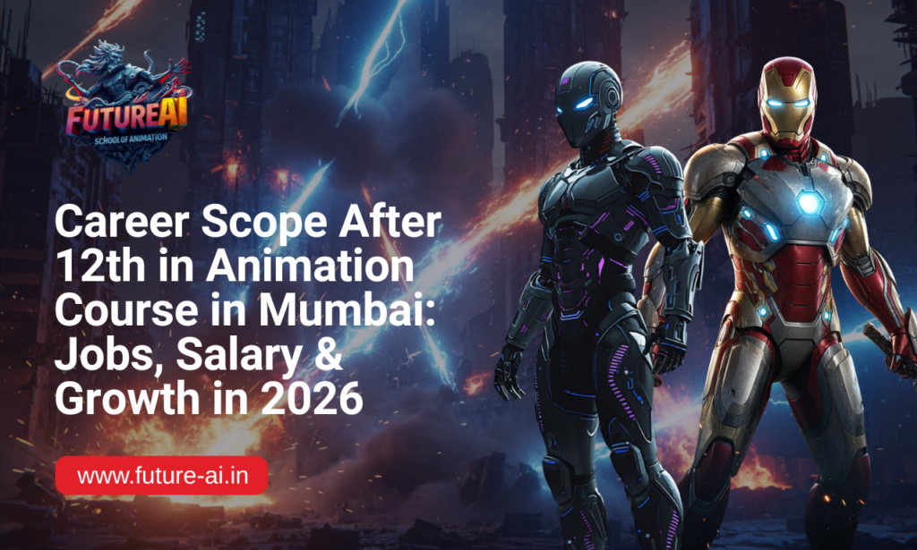 Career Scope After 12th in Animation Course in Mumbai: Jobs, Salary & Growth in 2026
