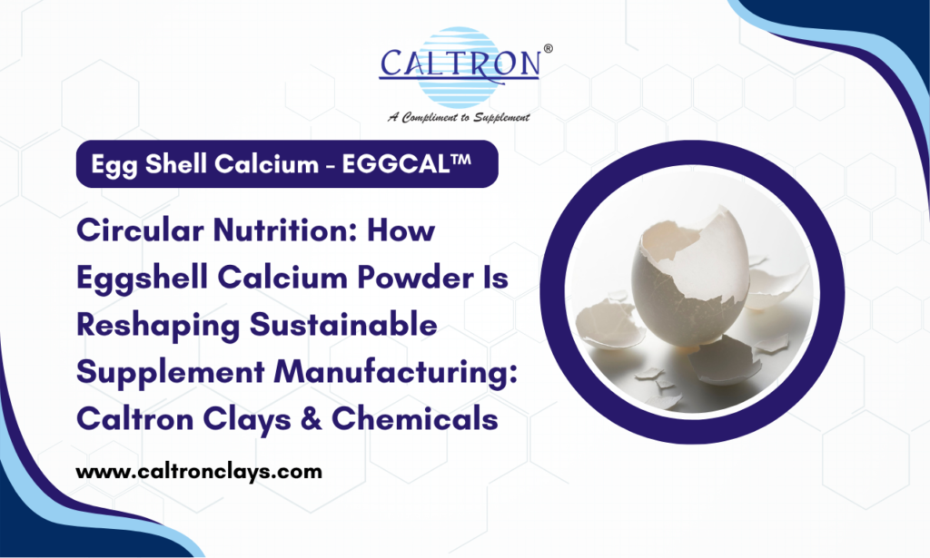Caltron Clays & Chemicals: Premium Eggshell Calcium Powder Manufacturer in India for B2B Formulations